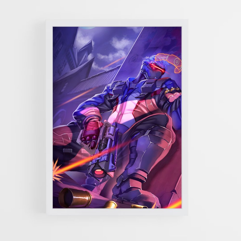 Poster Vanguard de l'Innovation – affiche Overwatch (vue 3)